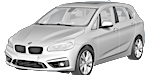 BMW F45 U20U2 Fault Code
